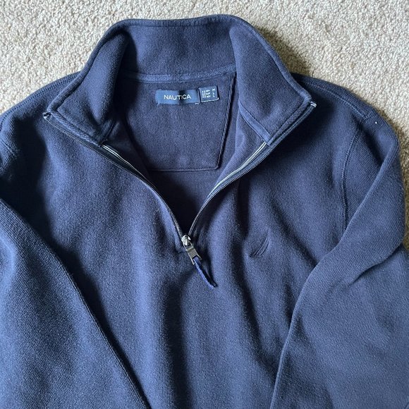 Nautica Navy Blue Pullover - Picture 1 of 2